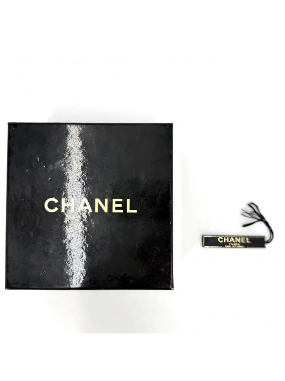 Chanel Belt Medal Chain CC Logo Vintage Leather Red Gold